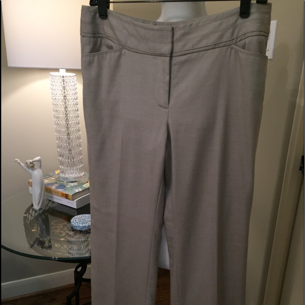 White House Black Market Linen like slacks.